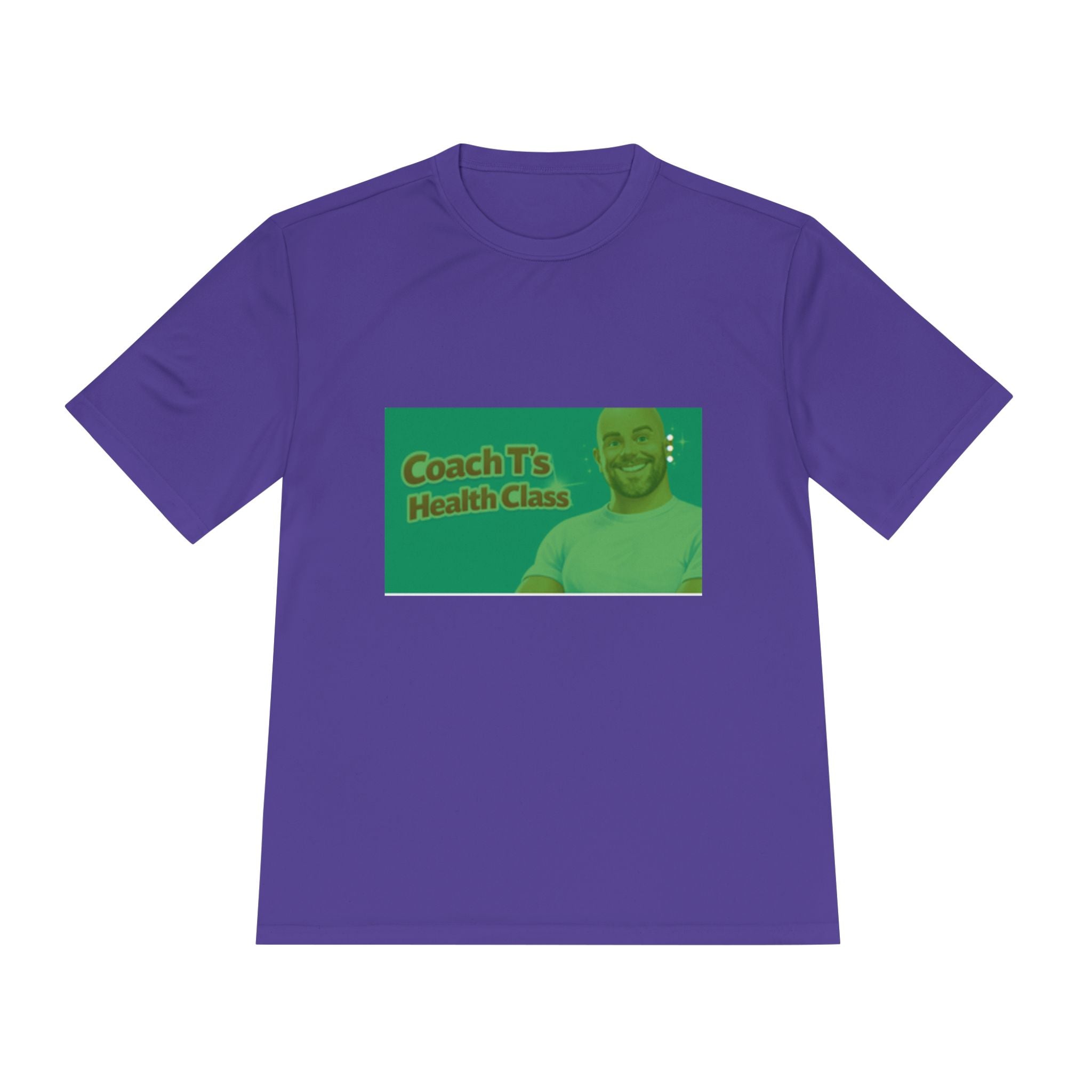 Coach T's Health Class Moisture‑Wicking Tee