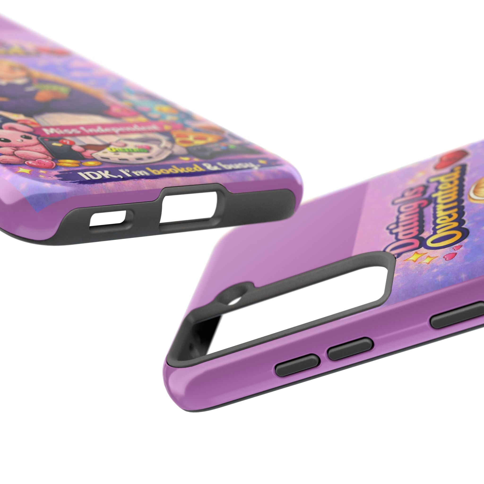 Dating Is Overrated Phone Case — 'Miss Independent' Tough Protective Case
