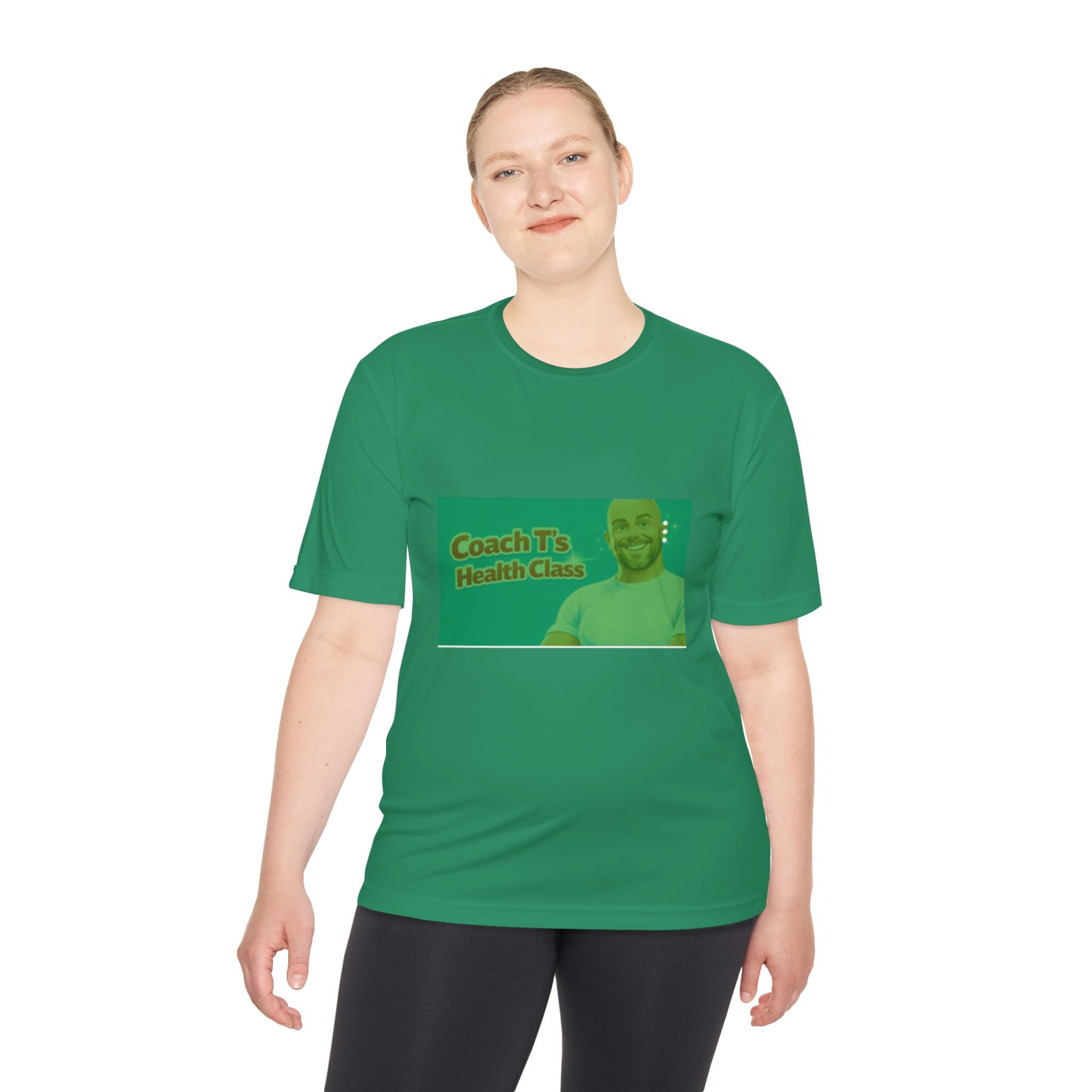 Coach T's Health Class Moisture‑Wicking Tee