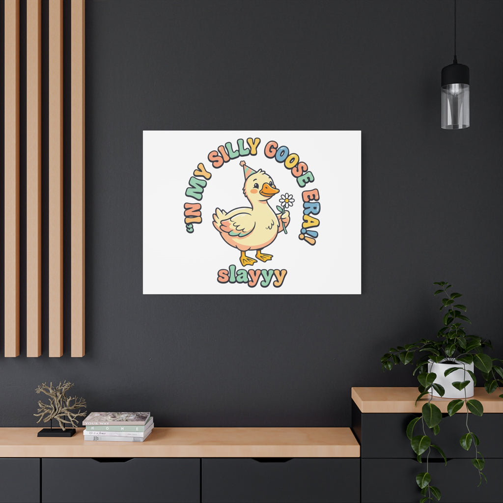 silly goose nursery print Canvas | silly goose, wholesome meme