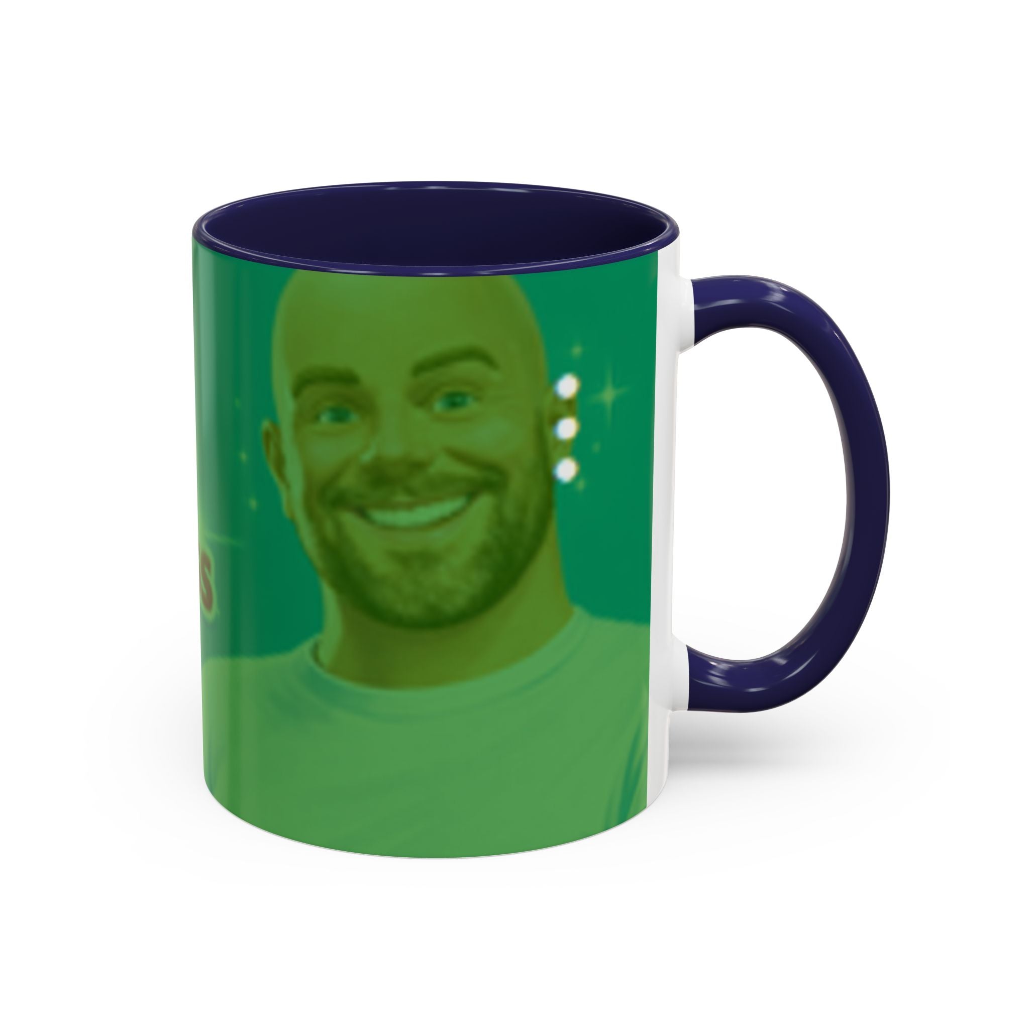 Funny Teacher Coffee Mug — "Coach T's High Class" Accent Ceramic Mug