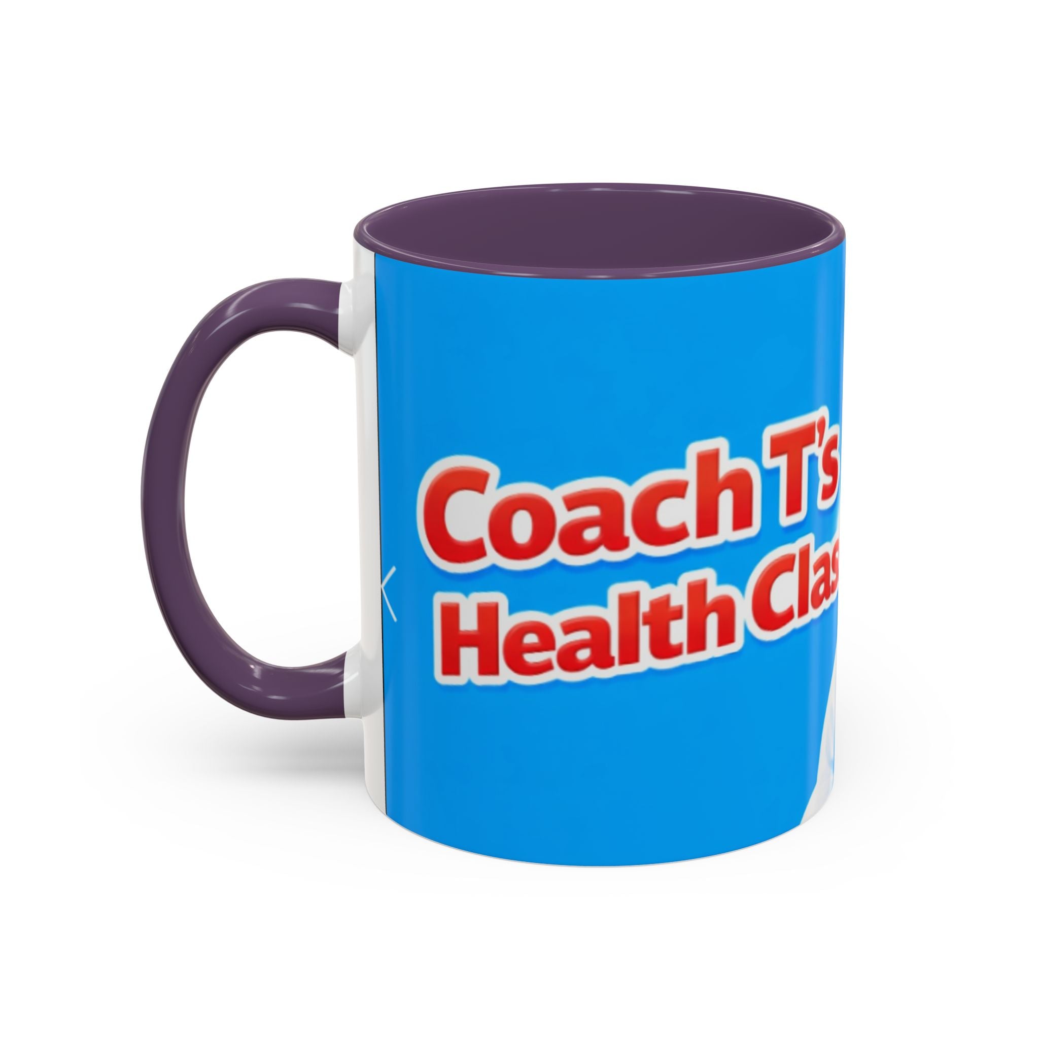 Funny 'Coach T's Top Class' Accent Coffee Mug – Motivational Gift for Coaches & Fans