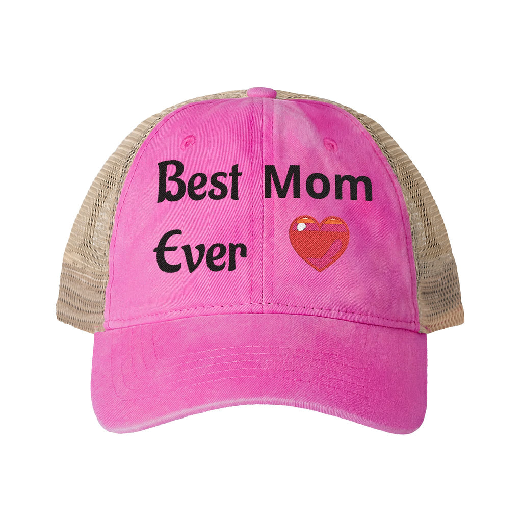Women's Washed Mesh-Back Cap