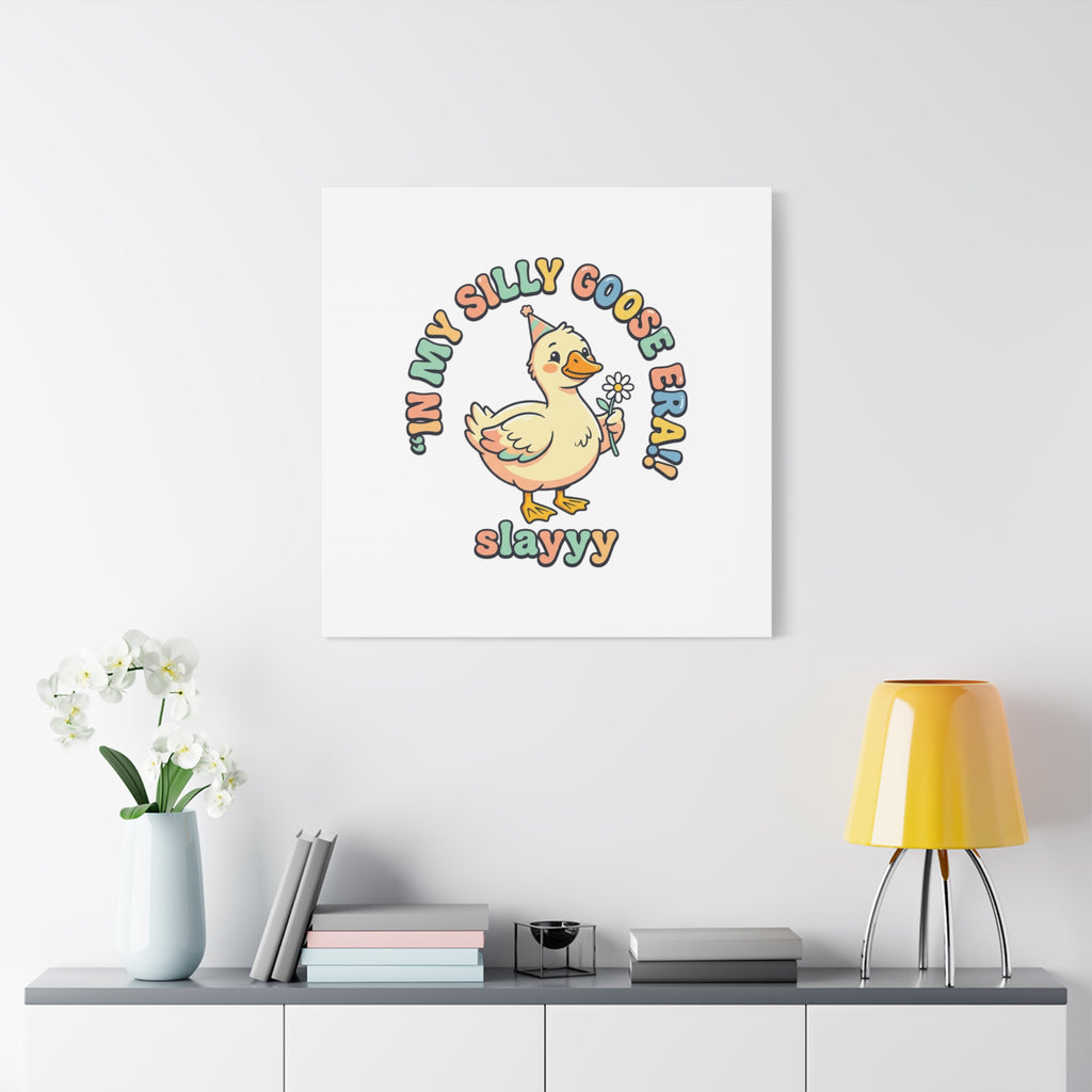 silly goose nursery print Canvas | silly goose, wholesome meme