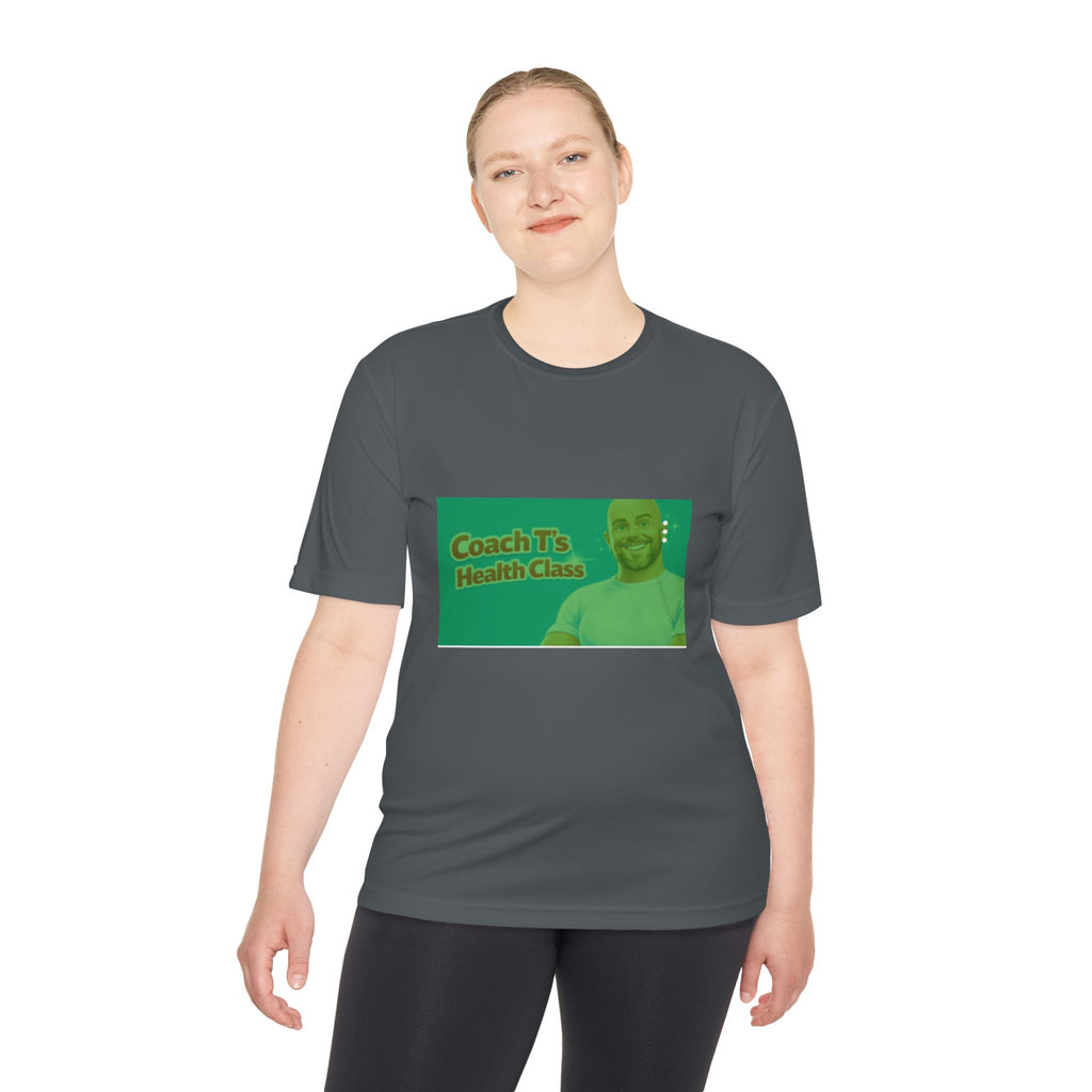 Coach T's Health Class Moisture‑Wicking Tee
