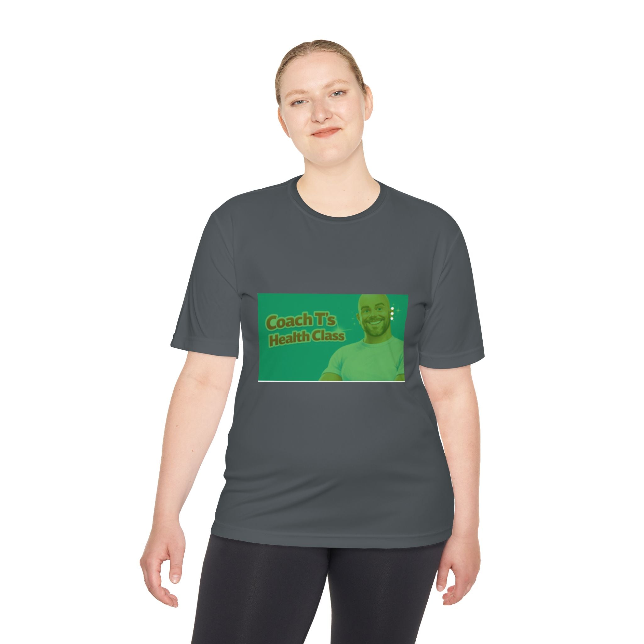 Coach T's Health Class Moisture‑Wicking Tee