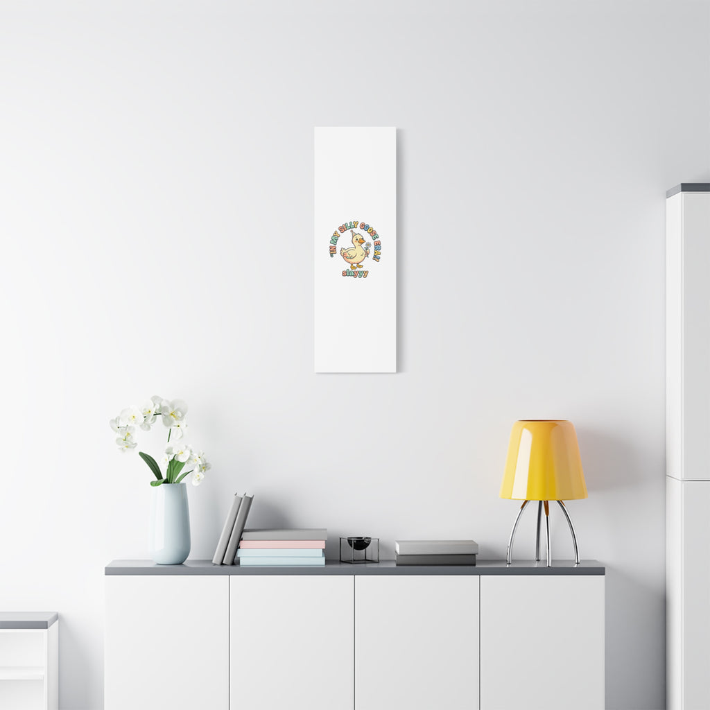 silly goose nursery print Canvas | silly goose, wholesome meme