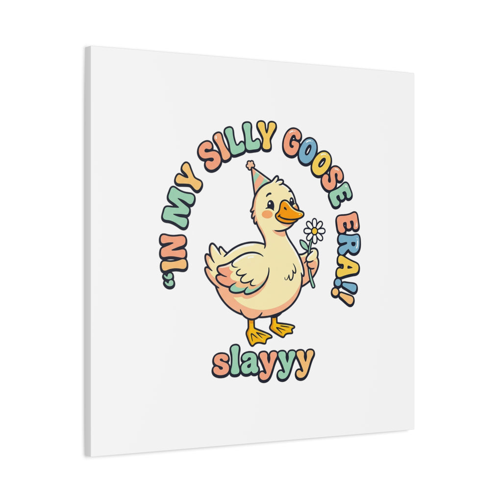 silly goose nursery print Canvas | silly goose, wholesome meme