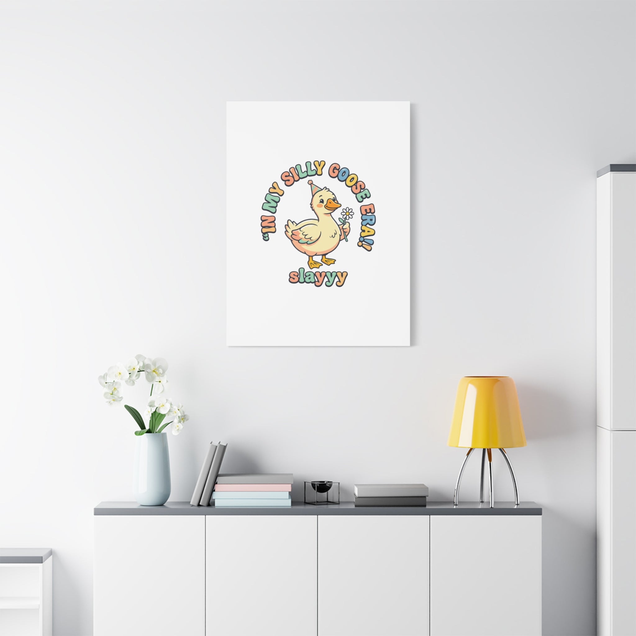 silly goose nursery print Canvas | silly goose, wholesome meme