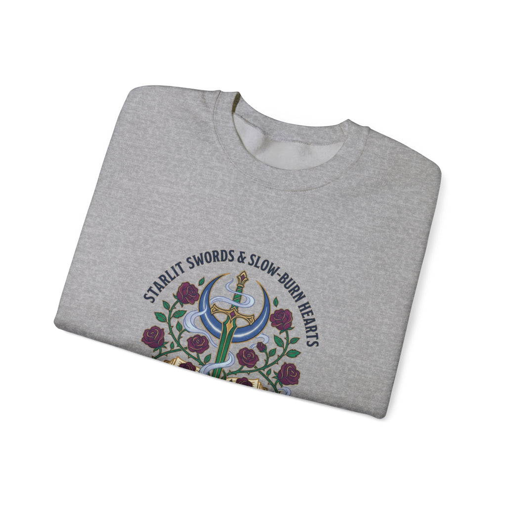 Stealth Swords & Slow-Burn Hearts Sweatshirt | Romantasy, Enchanted Gothic