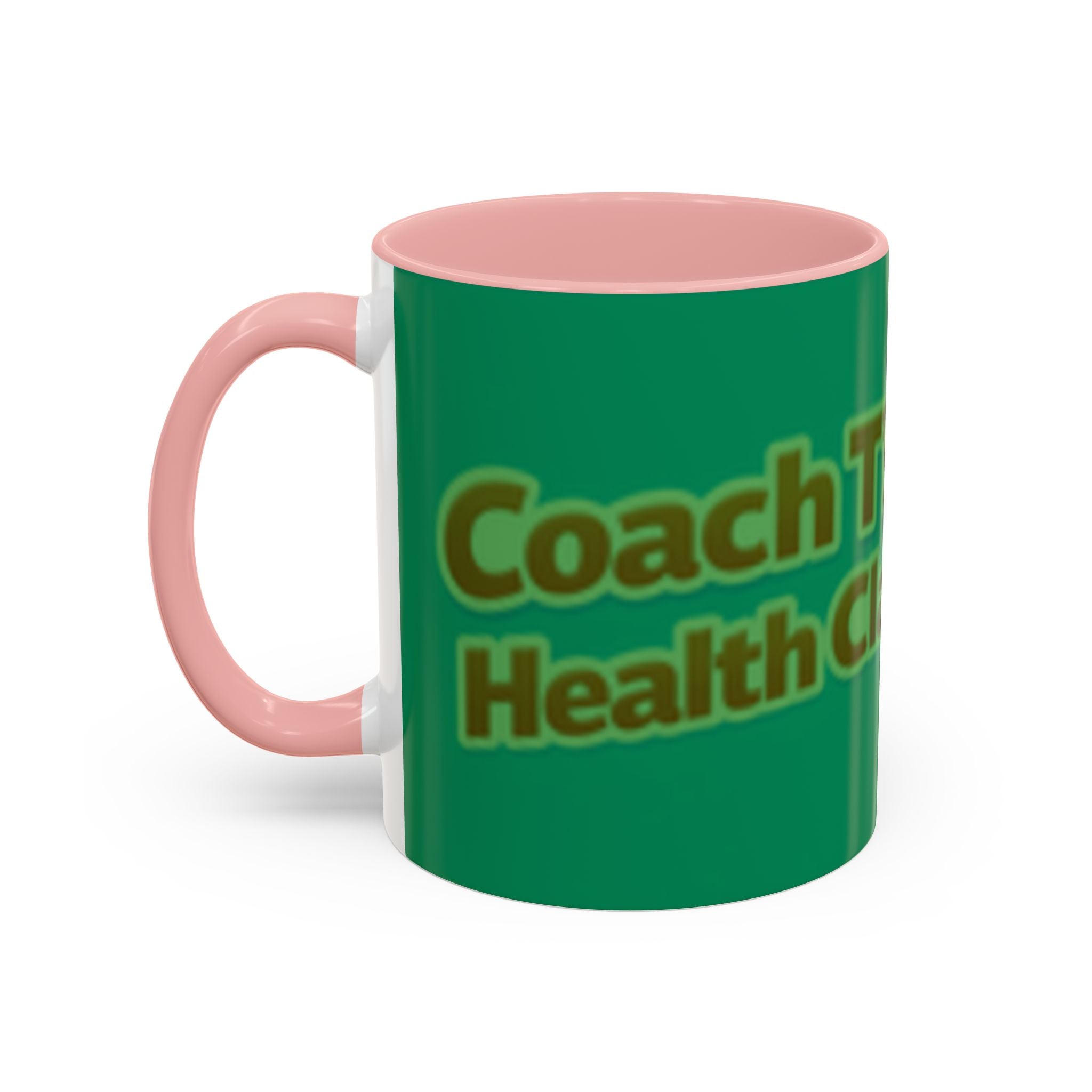 Funny Teacher Coffee Mug — "Coach T's High Class" Accent Ceramic Mug