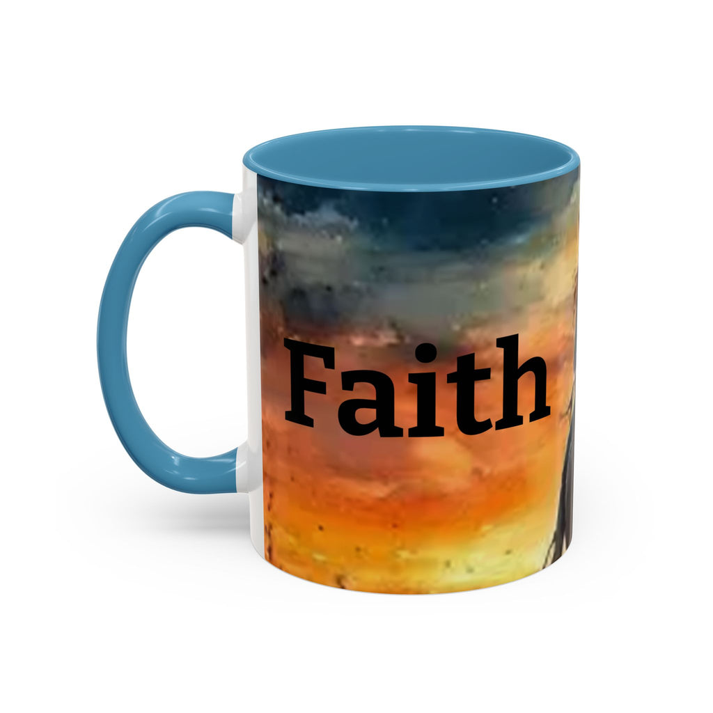 Cowgirl Sunset Coffee Mug — Horseback Rider Accent Mug (11/15 oz)