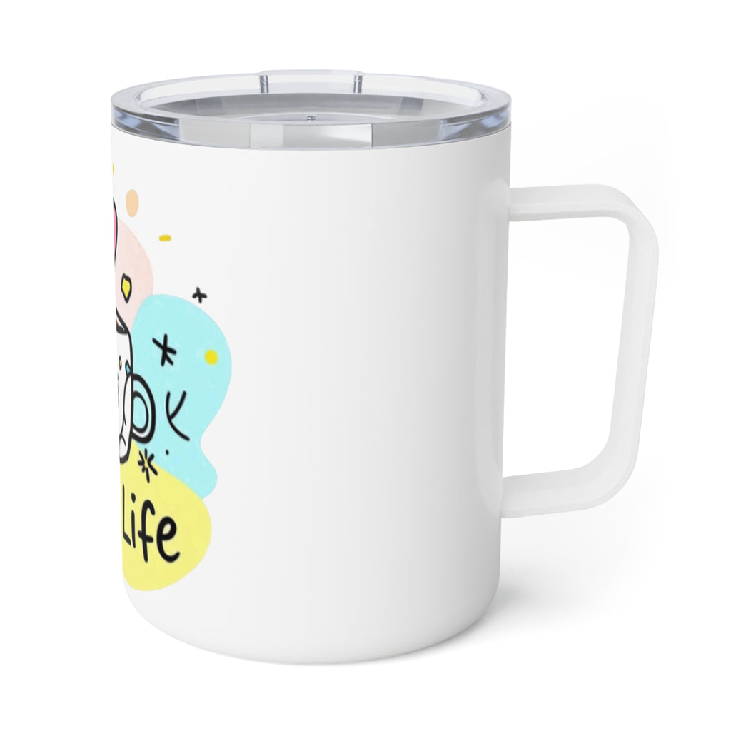 Insulated Coffee Mug, 10oz