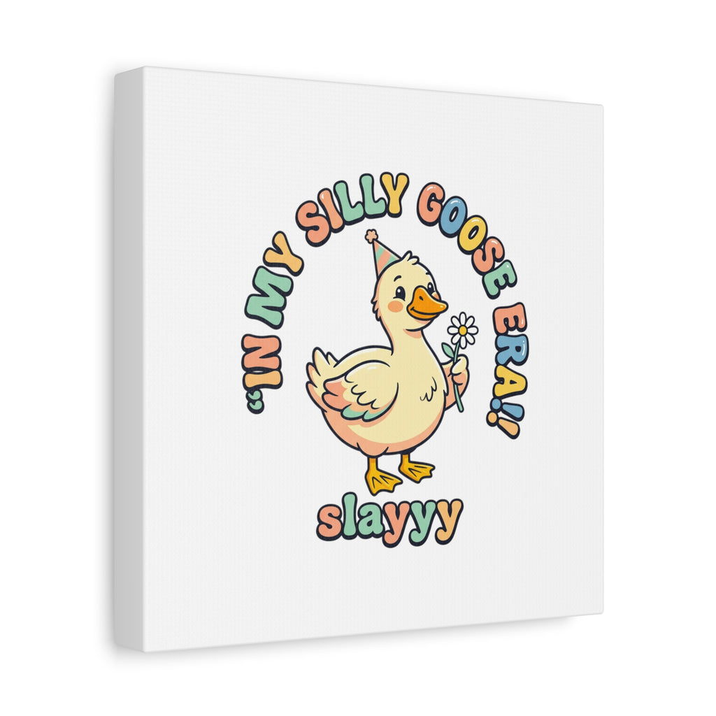 silly goose nursery print Canvas | silly goose, wholesome meme