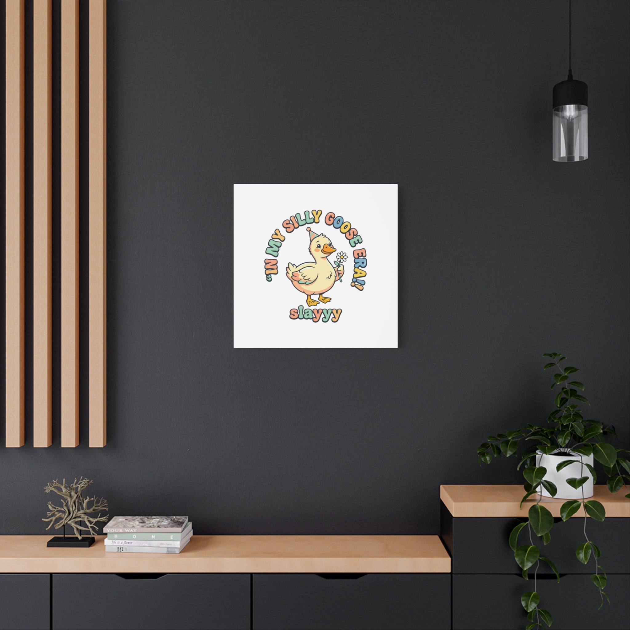 silly goose nursery print Canvas | silly goose, wholesome meme
