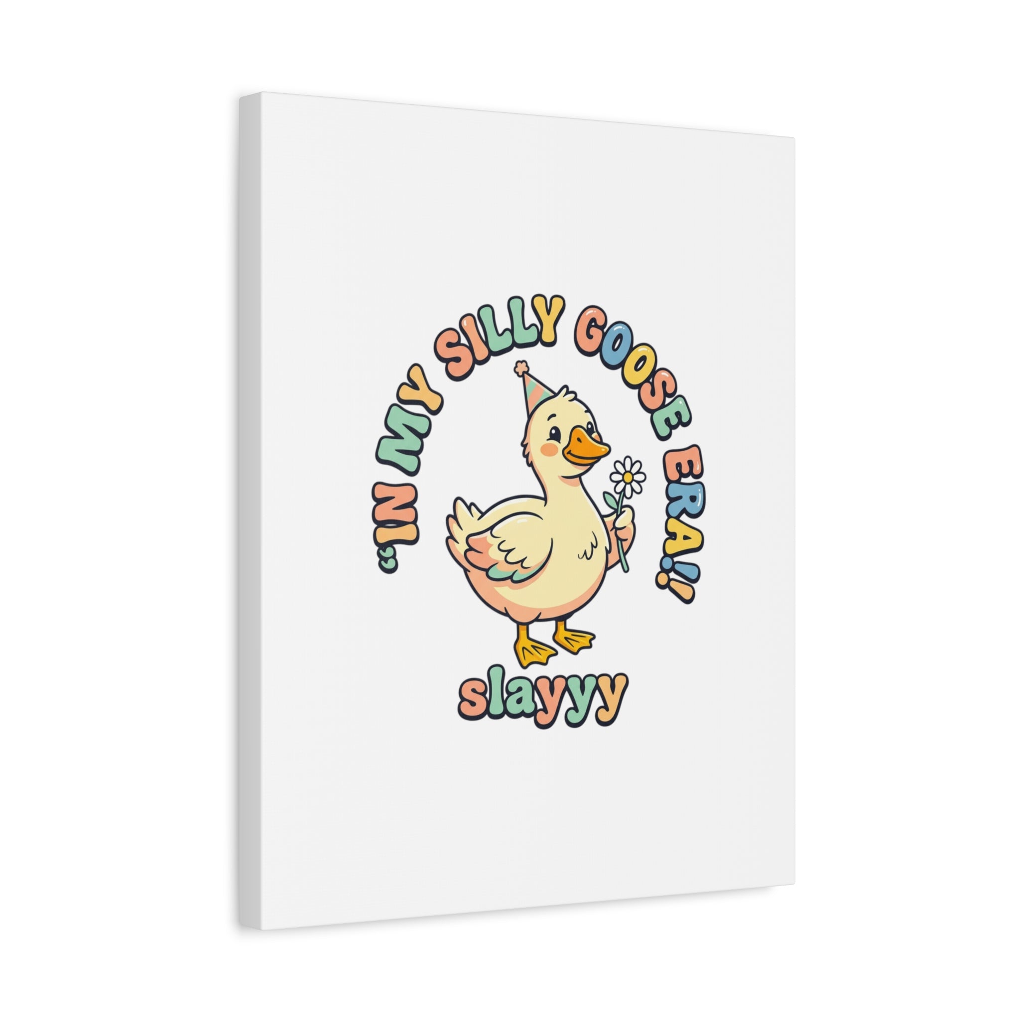 silly goose nursery print Canvas | silly goose, wholesome meme