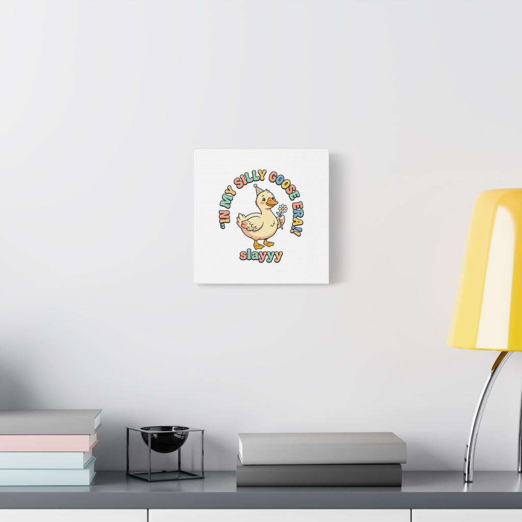 silly goose nursery print Canvas | silly goose, wholesome meme
