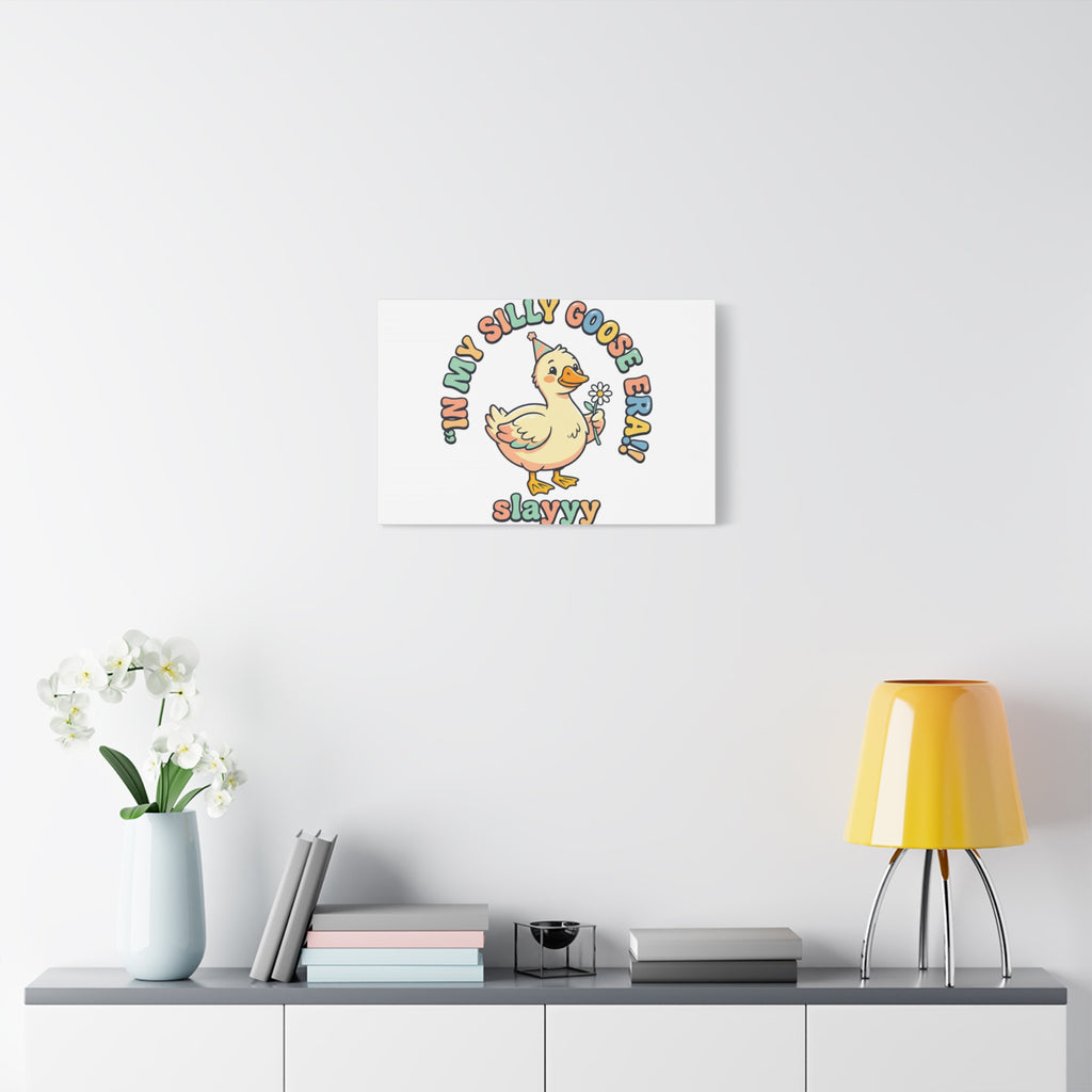 silly goose nursery print Canvas | silly goose, wholesome meme