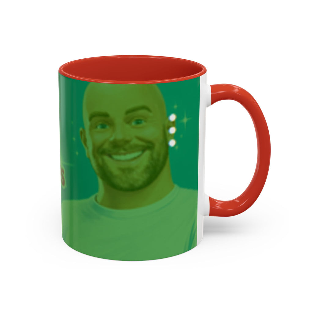 Funny Teacher Coffee Mug — "Coach T's High Class" Accent Ceramic Mug