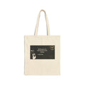 Cotton Canvas Tote Bag