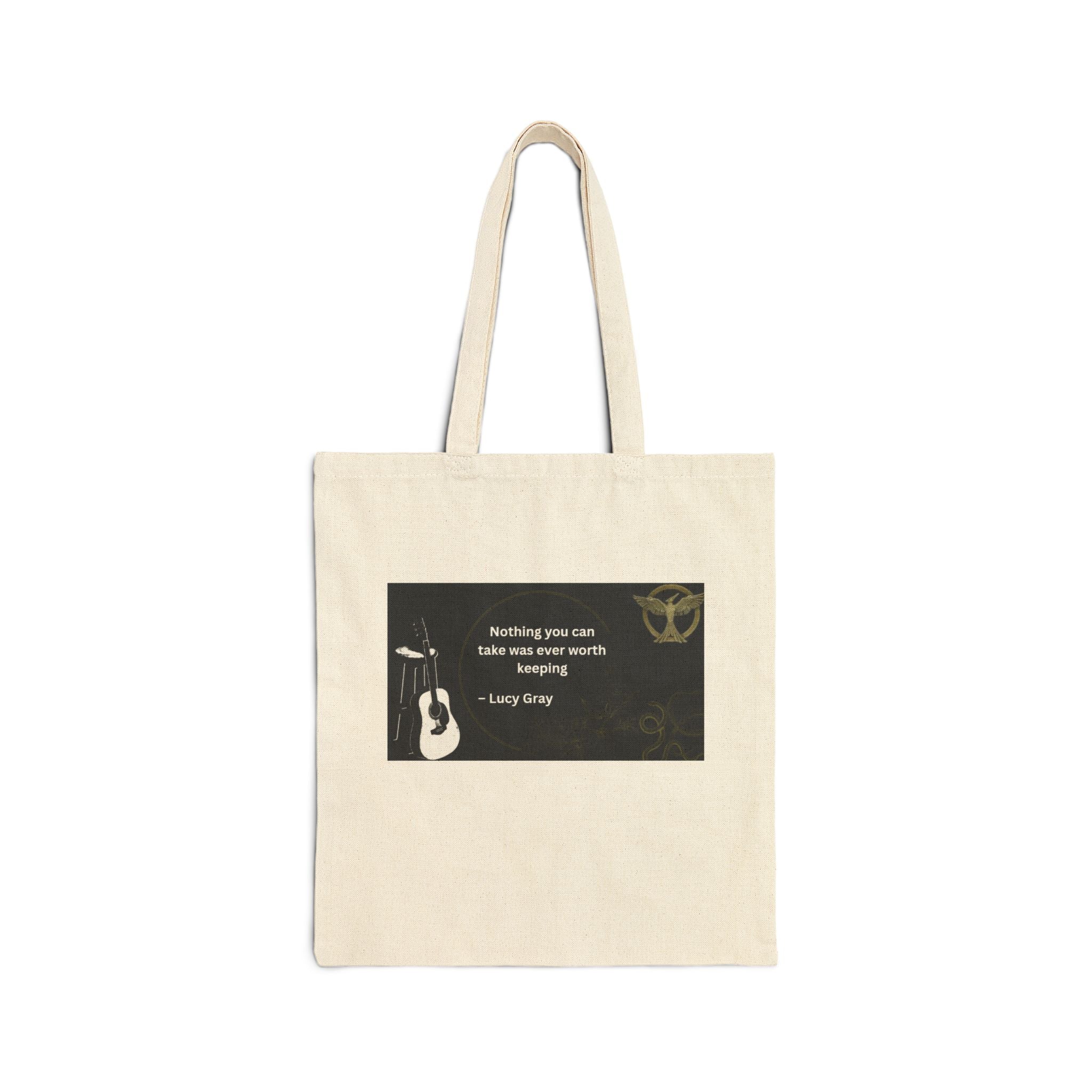 Cotton Canvas Tote Bag