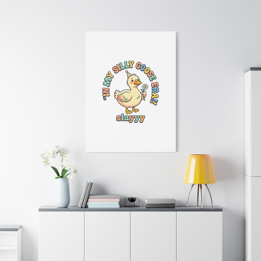 silly goose nursery print Canvas | silly goose, wholesome meme