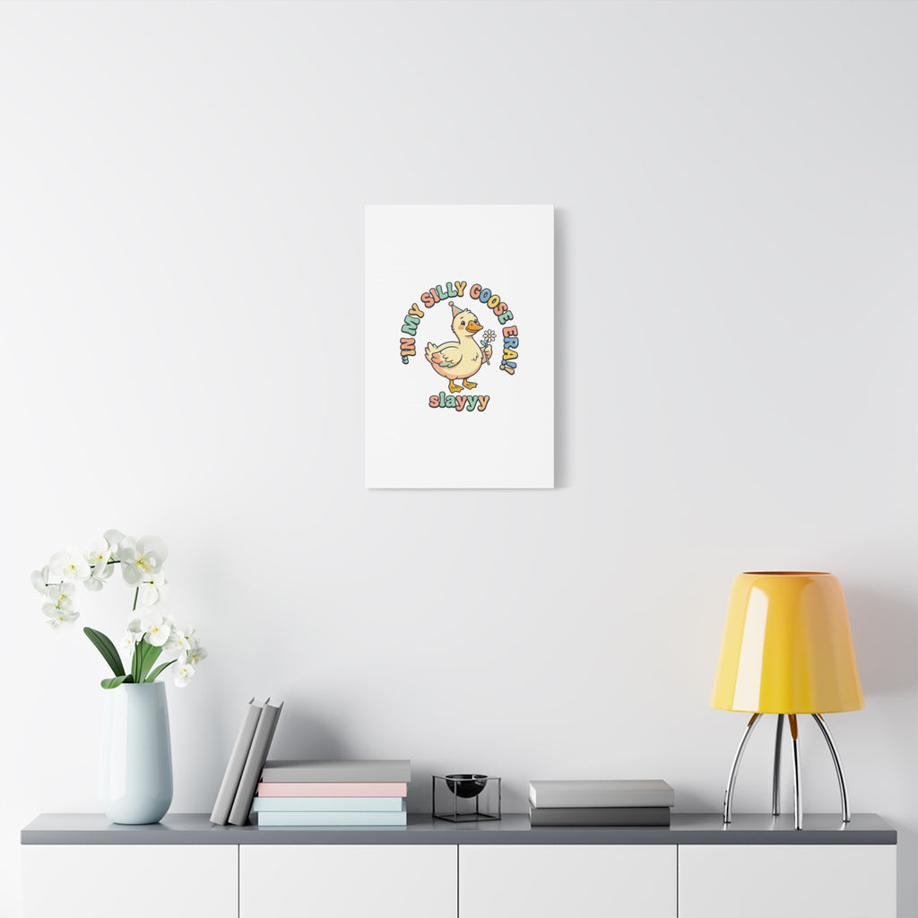 silly goose nursery print Canvas | silly goose, wholesome meme
