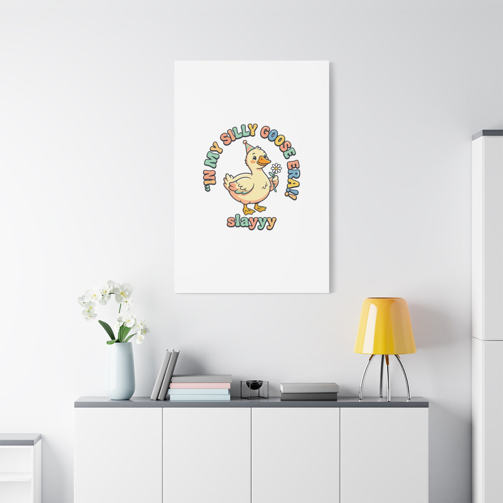 silly goose nursery print Canvas | silly goose, wholesome meme