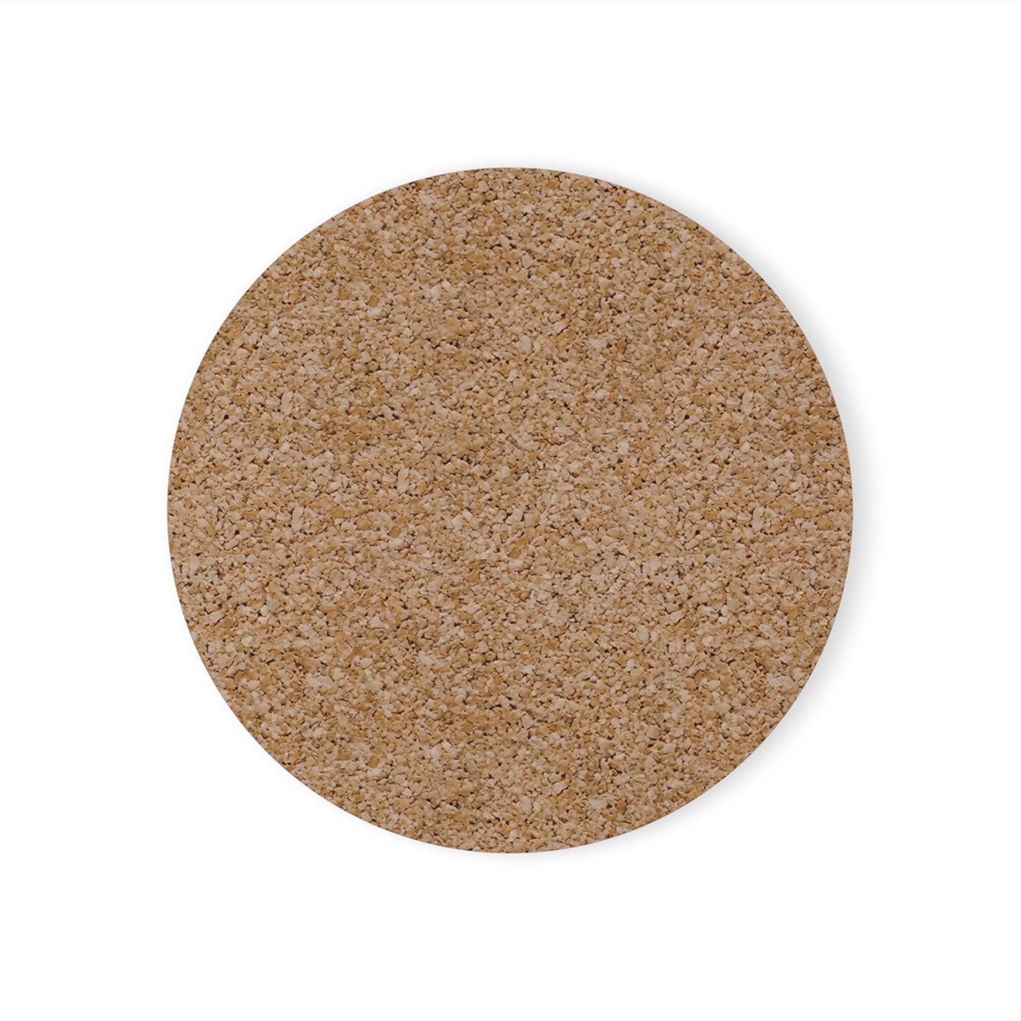 Personalized Cork Coaster — Custom 'Made by Cam' Scenic Candle & Tea Design