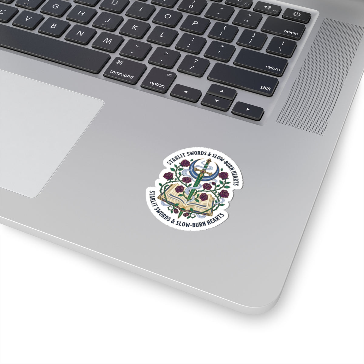 Starlit Swords & Slow‑Burn Hearts Kiss-Cut Stickers | Romantasy, Book Lover