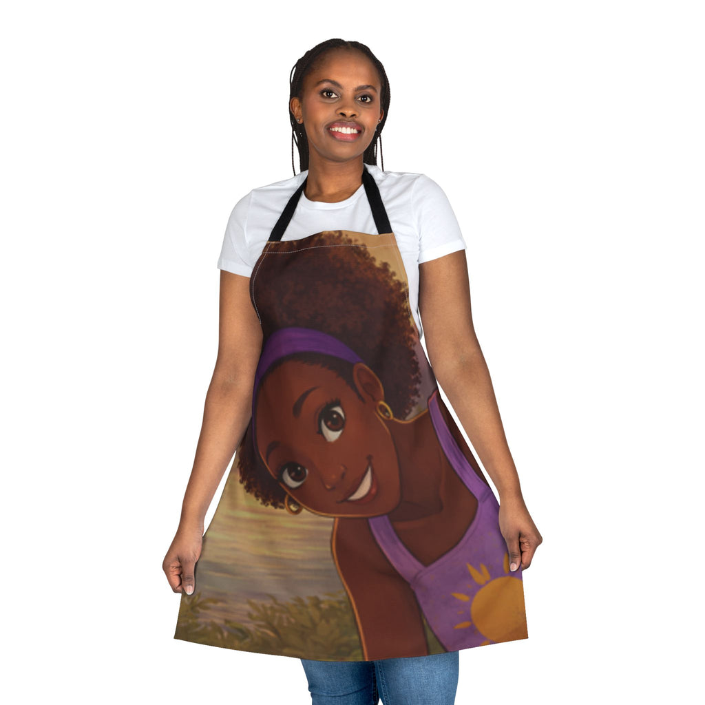 Apron, 5-Color Straps (AOP)