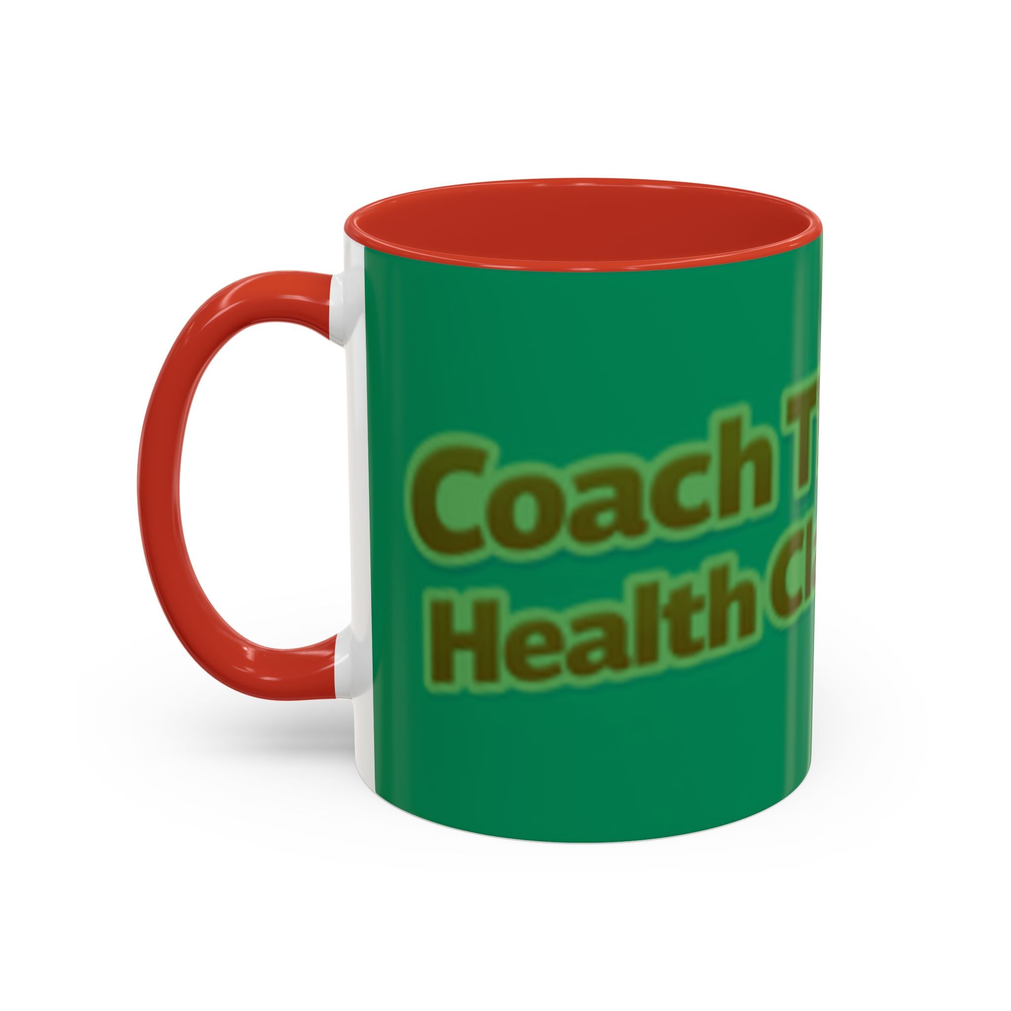 Funny Teacher Coffee Mug — "Coach T's High Class" Accent Ceramic Mug