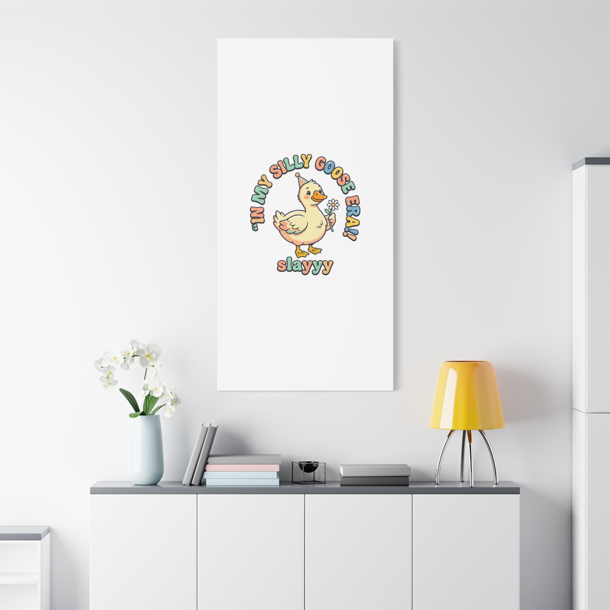 silly goose nursery print Canvas | silly goose, wholesome meme
