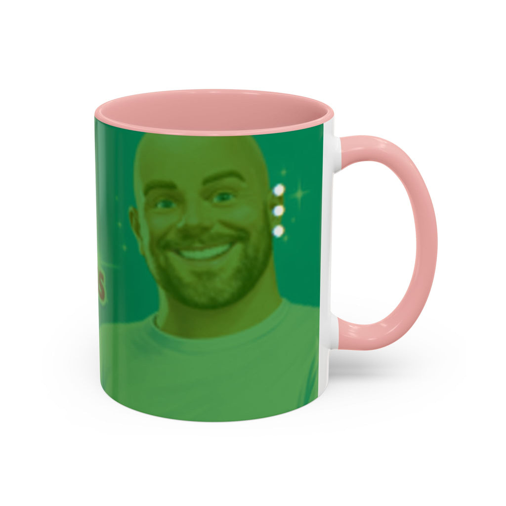 Funny Teacher Coffee Mug — "Coach T's High Class" Accent Ceramic Mug