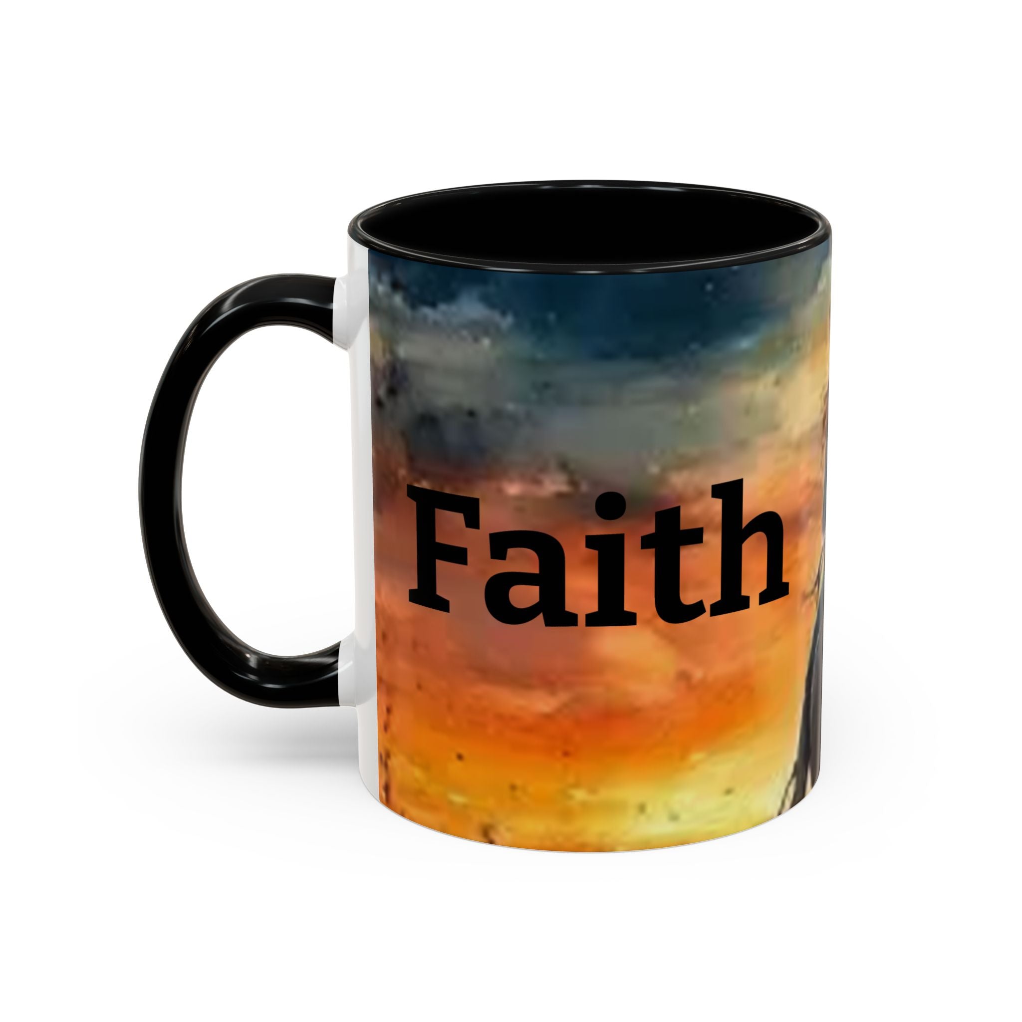 Cowgirl Sunset Coffee Mug — Horseback Rider Accent Mug (11/15 oz)
