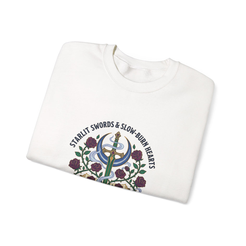 Stealth Swords & Slow-Burn Hearts Sweatshirt | Romantasy, Enchanted Gothic
