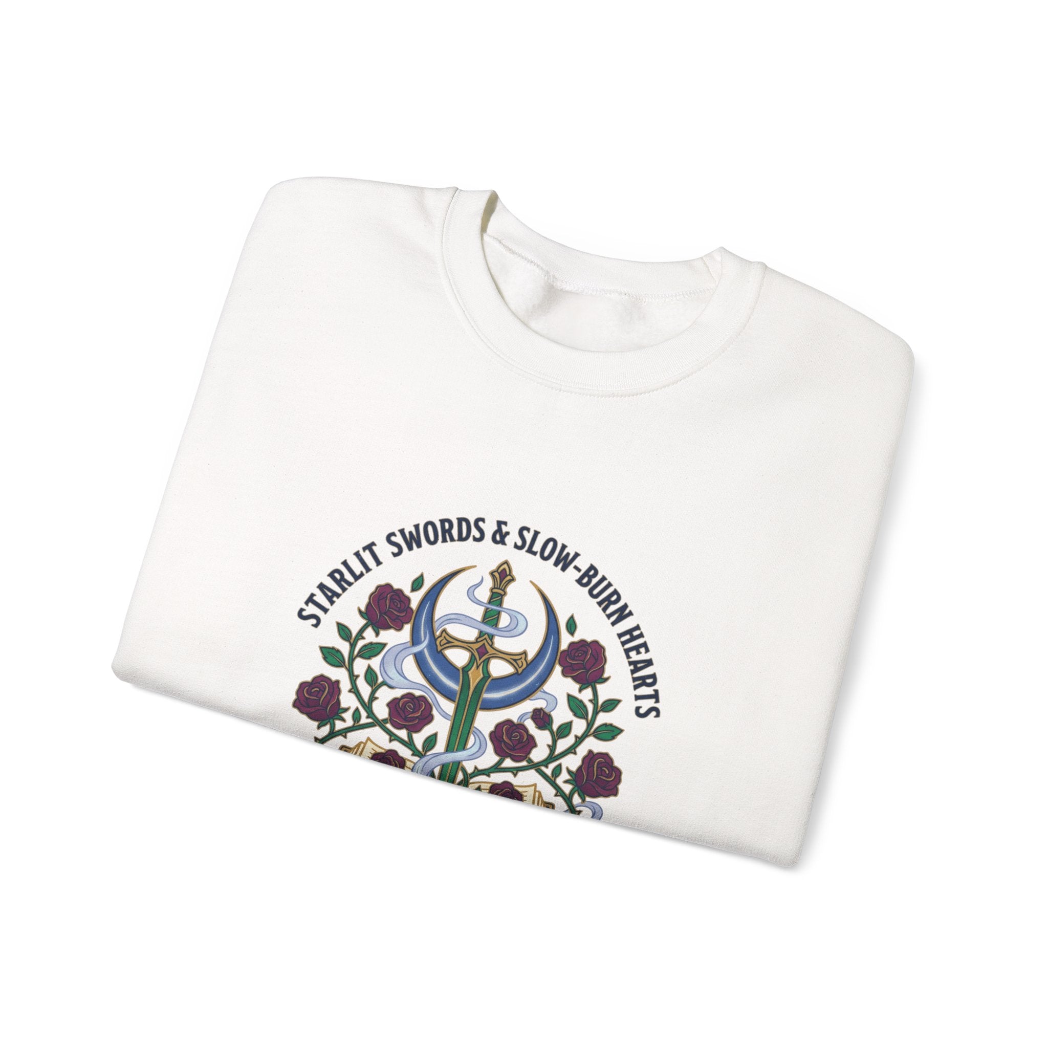 Stealth Swords & Slow-Burn Hearts Sweatshirt | Romantasy, Enchanted Gothic