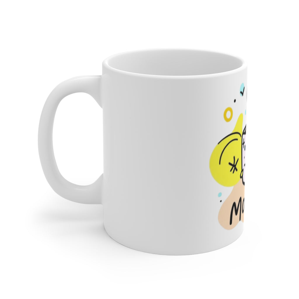 Mom Life Coffee Mug — Cute 11oz Tea Cup Design