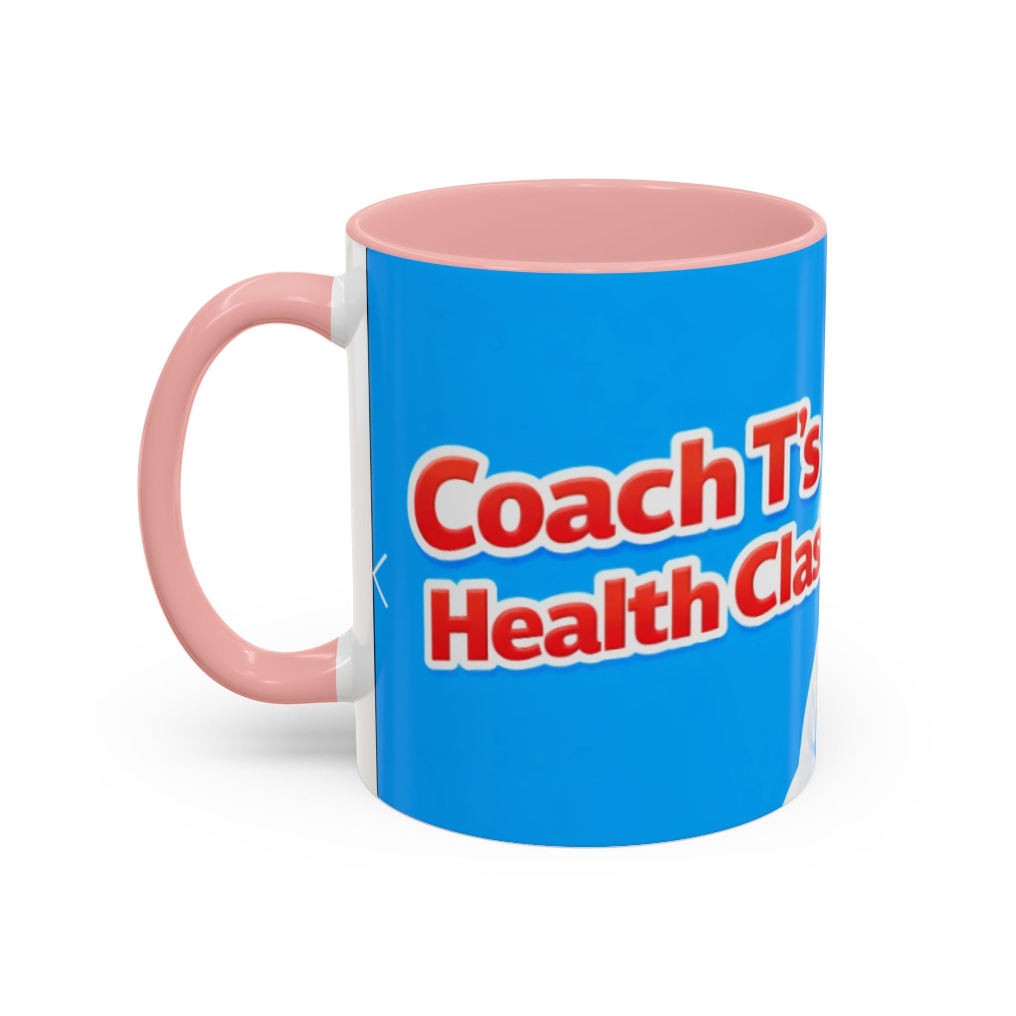 Funny 'Coach T's Top Class' Accent Coffee Mug – Motivational Gift for Coaches & Fans