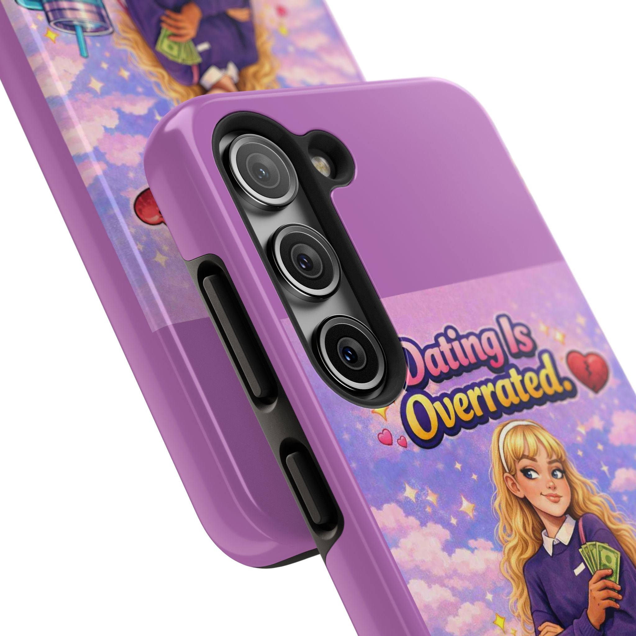 Dating Is Overrated Phone Case — 'Miss Independent' Tough Protective Case