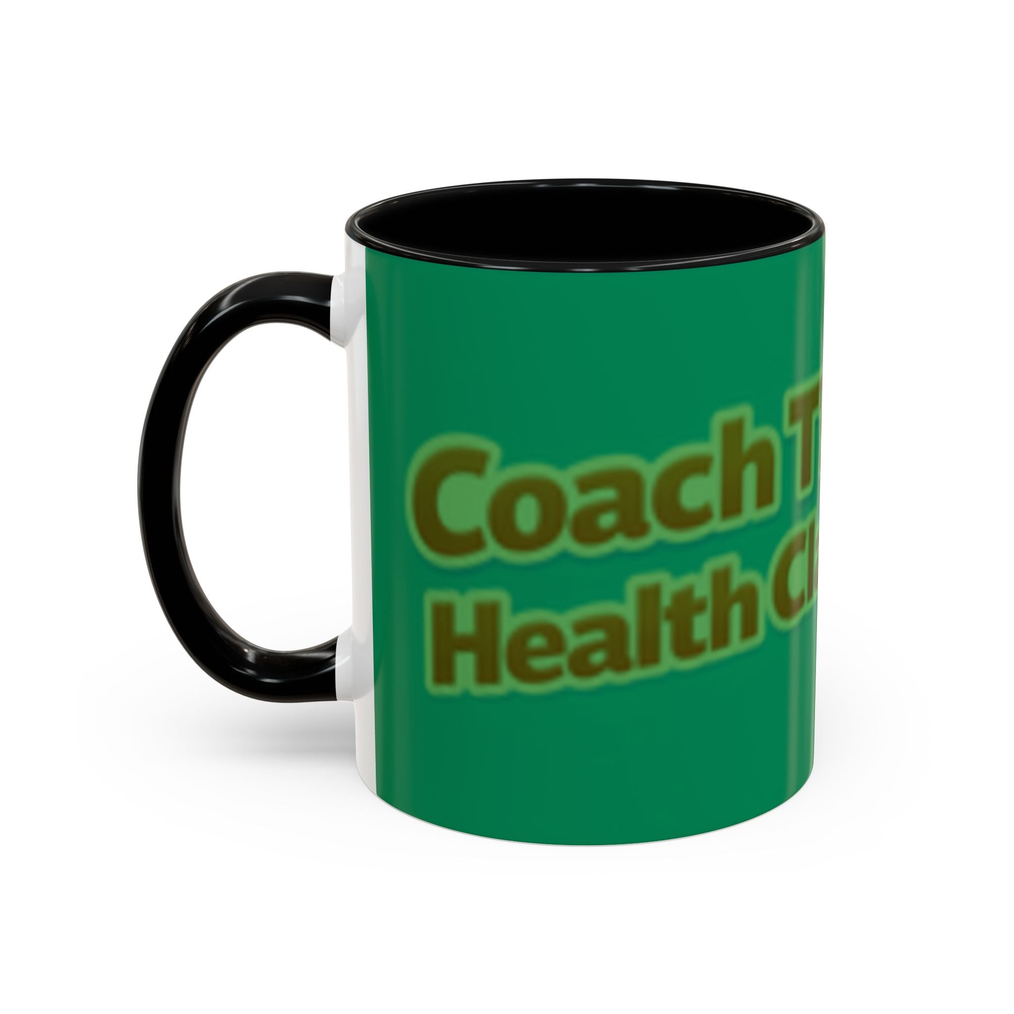 Funny Teacher Coffee Mug — "Coach T's High Class" Accent Ceramic Mug