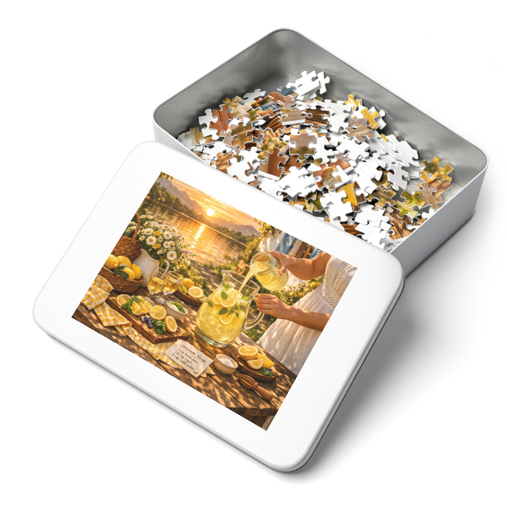 Lemonade Summer Picnic Jigsaw Puzzle