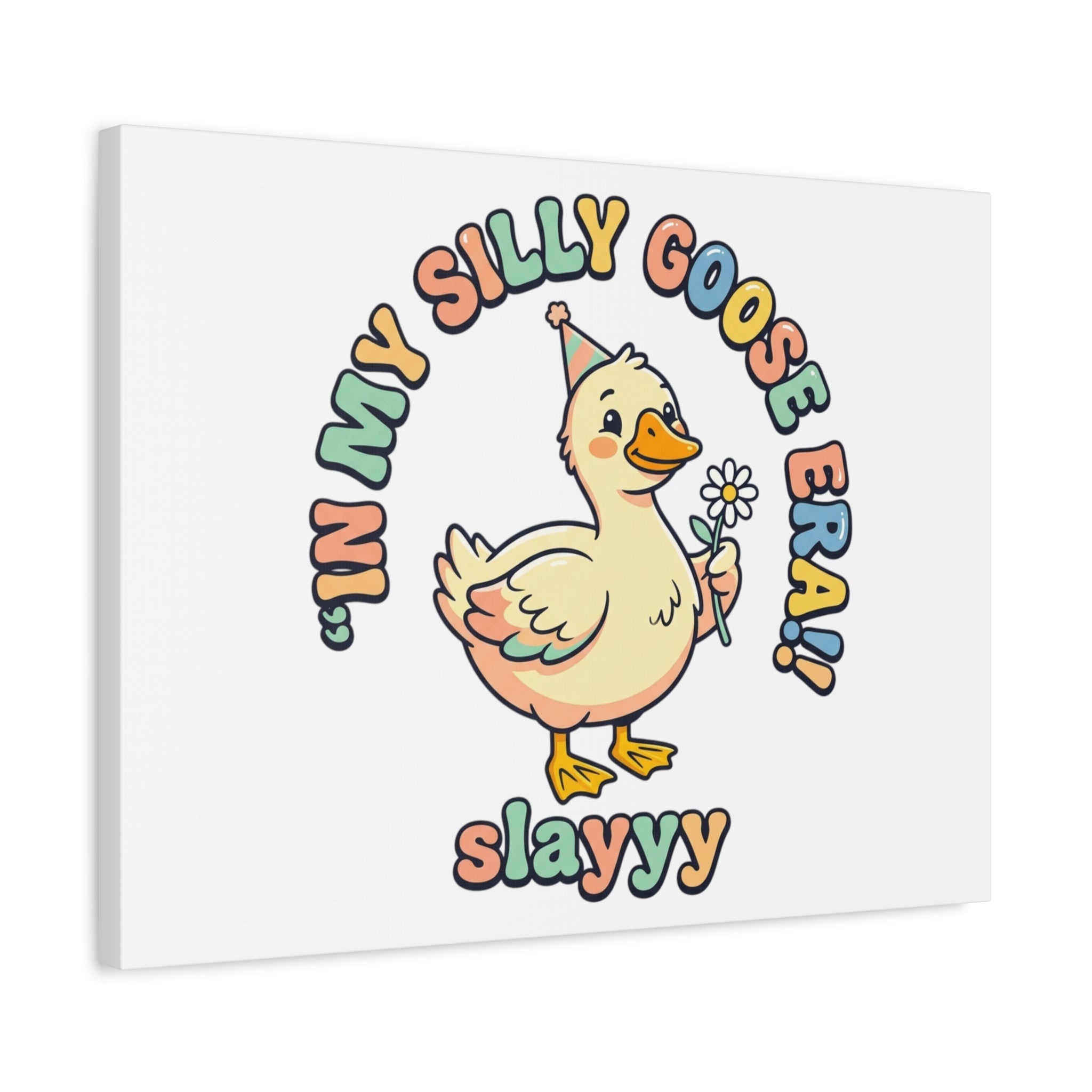 silly goose nursery print Canvas | silly goose, wholesome meme
