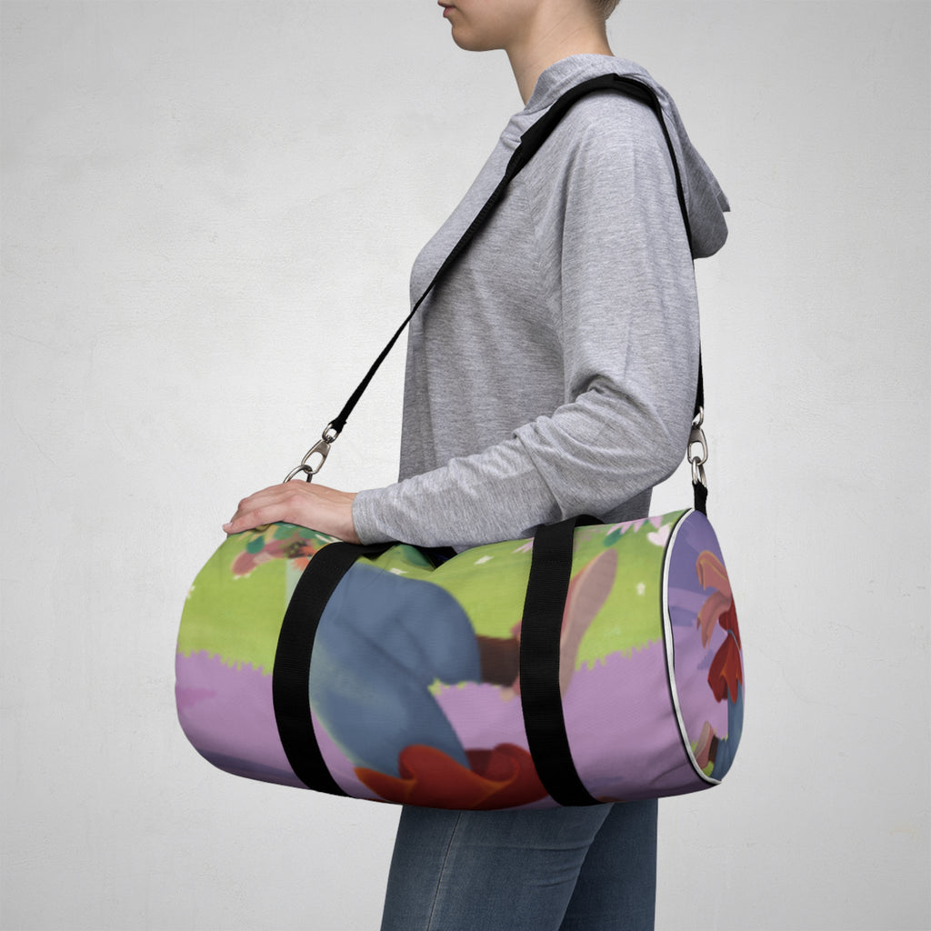 Grace in Modesty Floral Duffel Bag