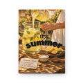 Hardcover Journal — "It's Summer" Lemonade Picnic Notebook