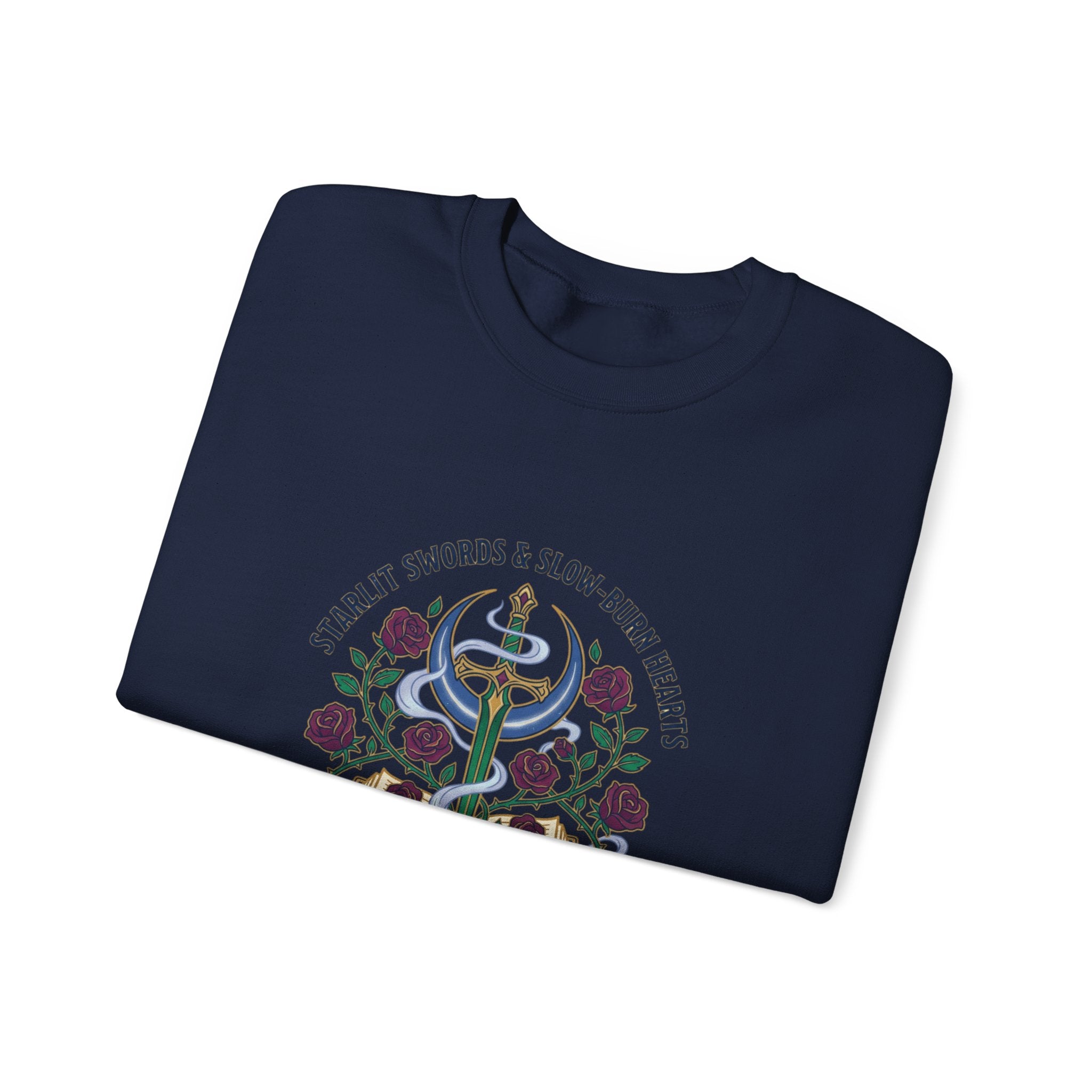 Stealth Swords & Slow-Burn Hearts Sweatshirt | Romantasy, Enchanted Gothic