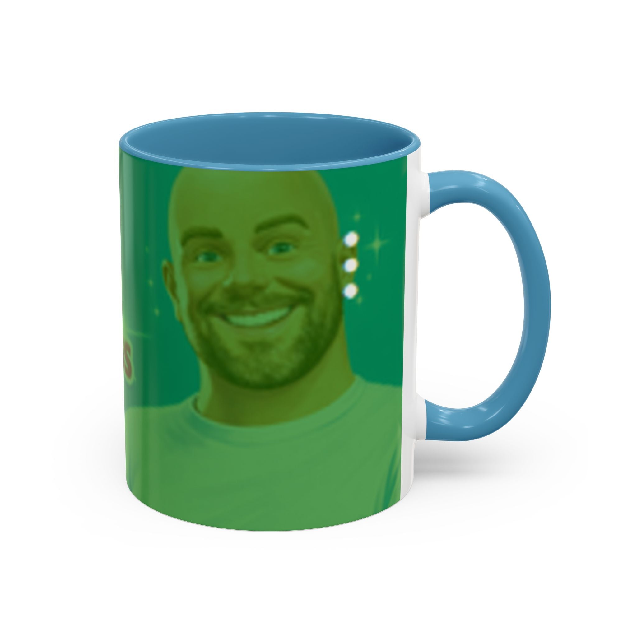 Funny Teacher Coffee Mug — "Coach T's High Class" Accent Ceramic Mug