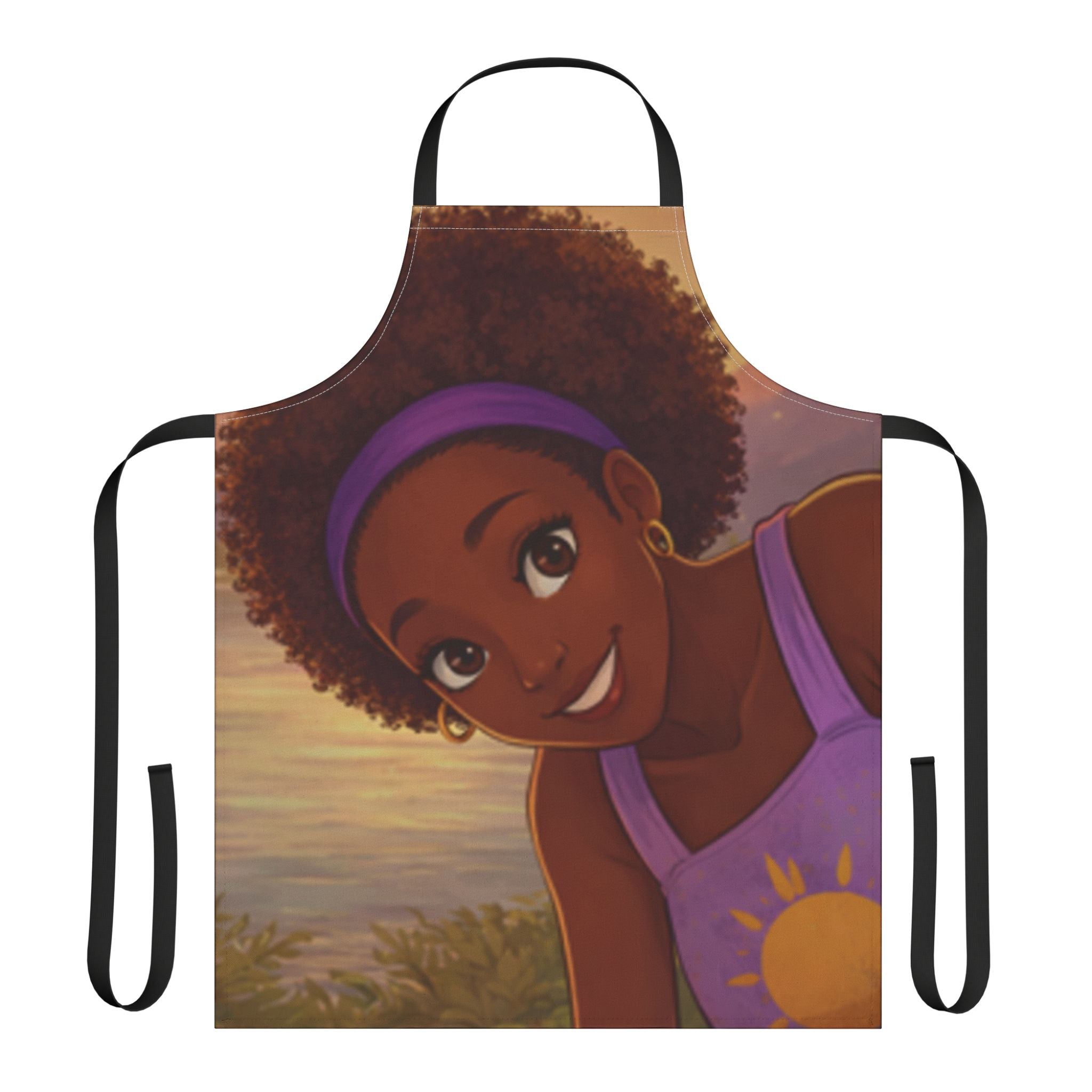 Apron, 5-Color Straps (AOP)