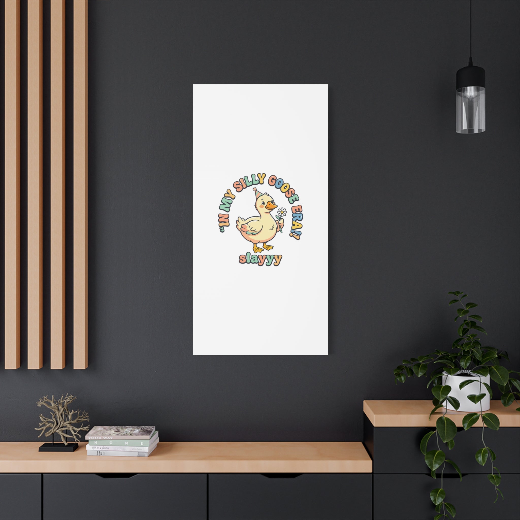 silly goose nursery print Canvas | silly goose, wholesome meme