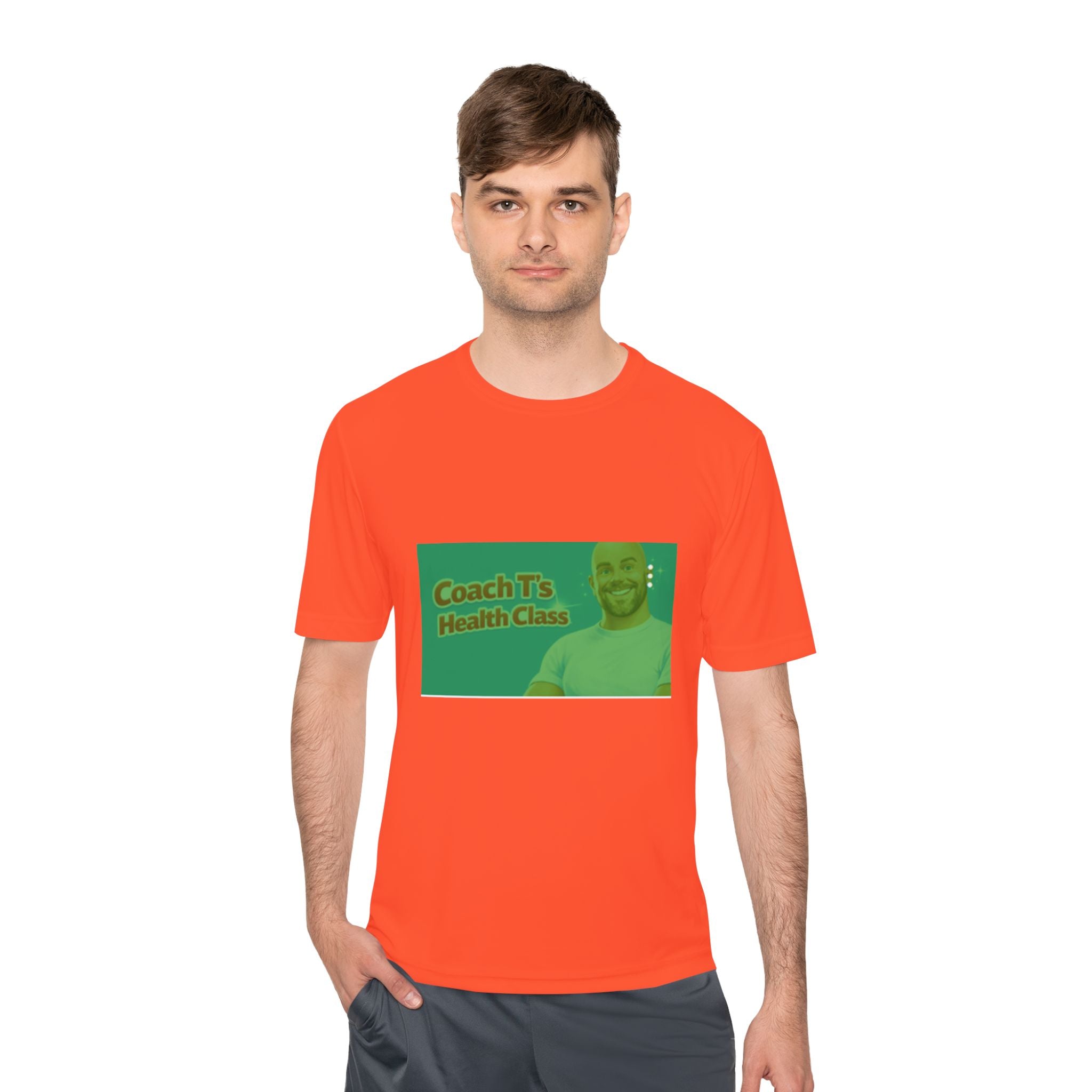 Coach T's Health Class Moisture‑Wicking Tee